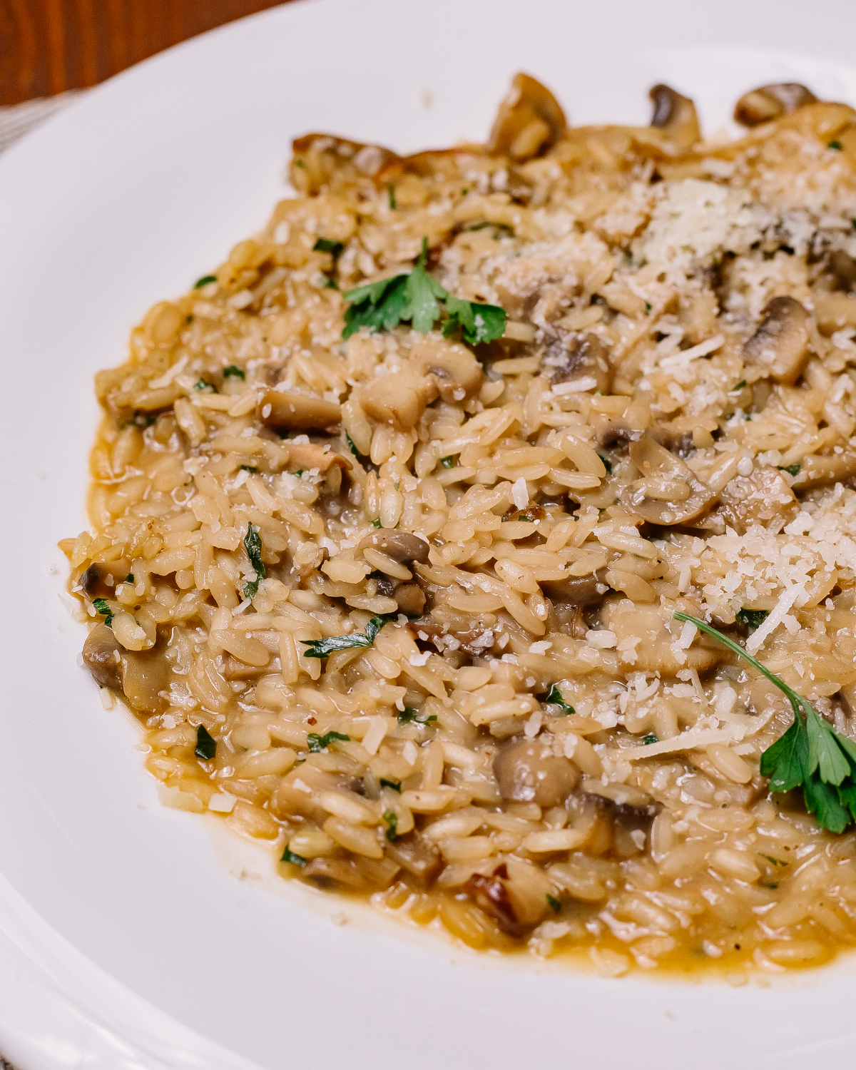 risotto ai funghi porcini
